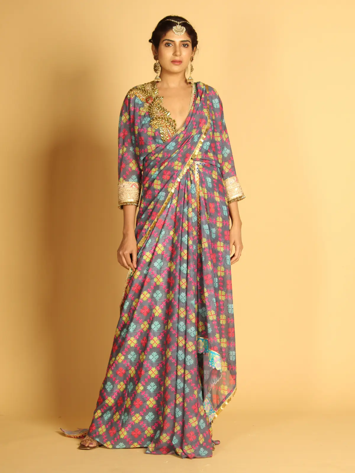 1 piece Saari Gown Front