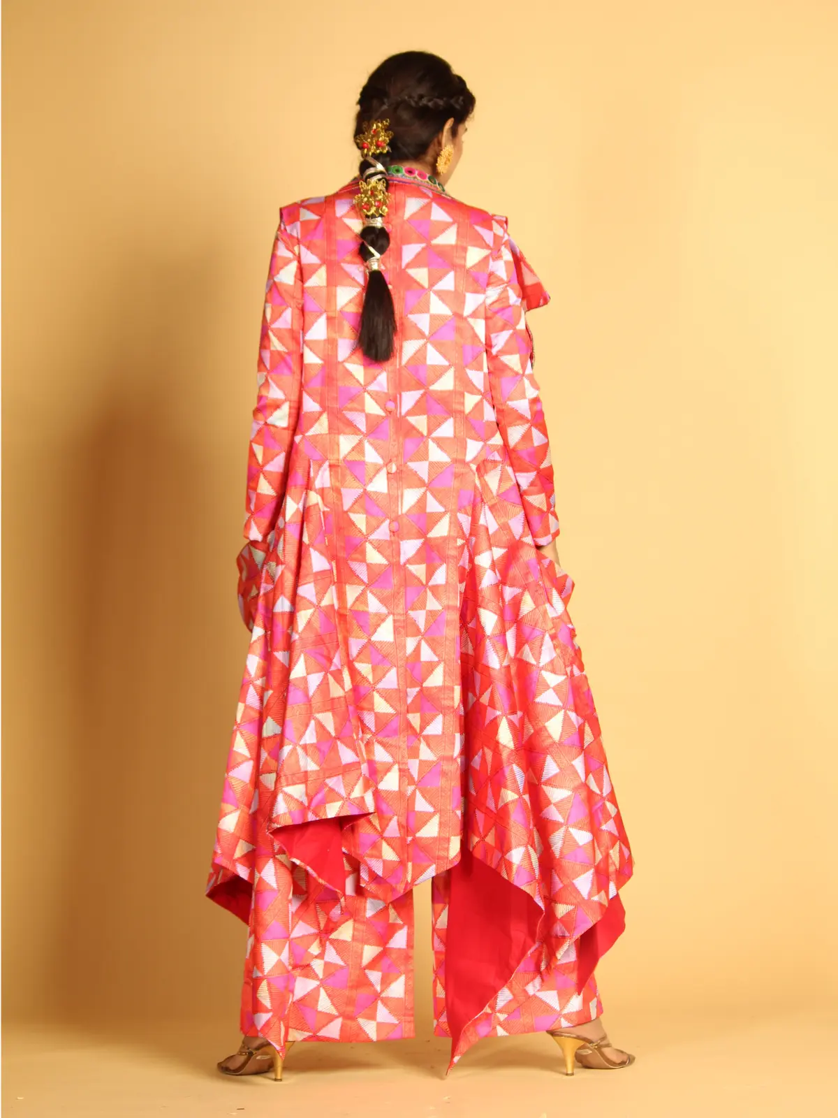 Ruffle Jacket 3 Back