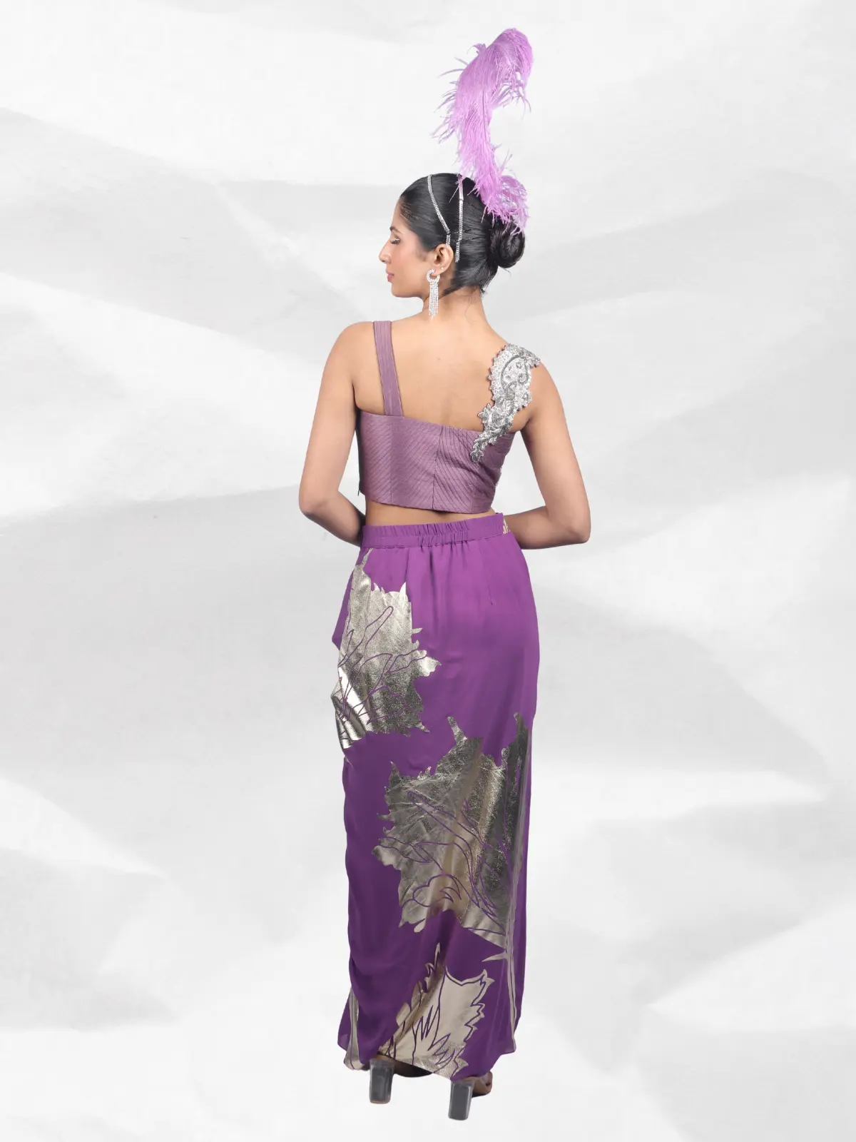 Corsette Top with Serong Skirt Back