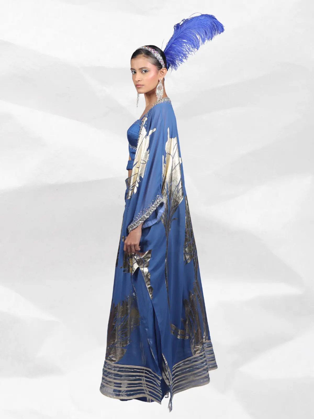 Crystal Corsette with Serong Skirt Side