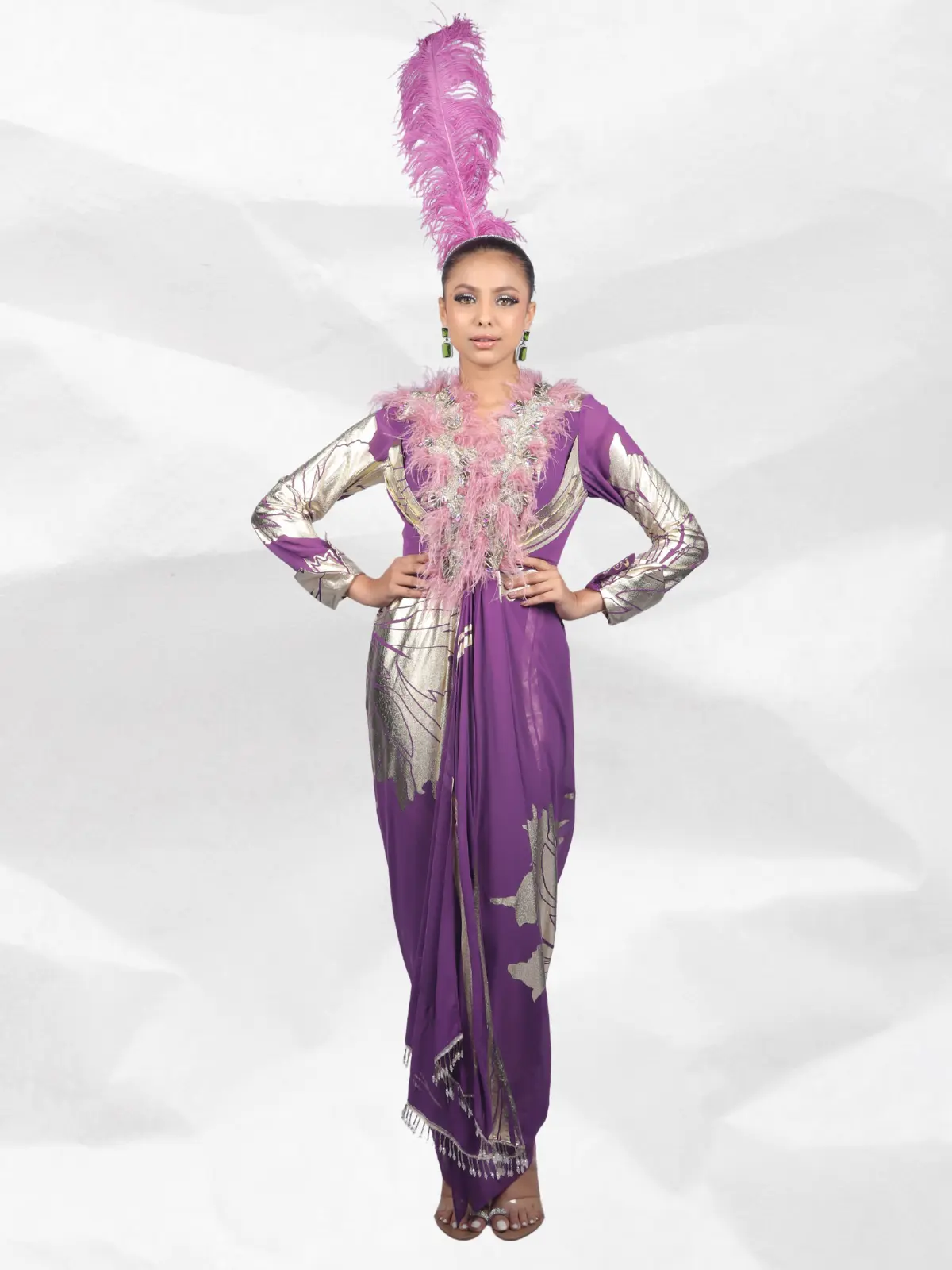 Dhoti Jumpsuit Front