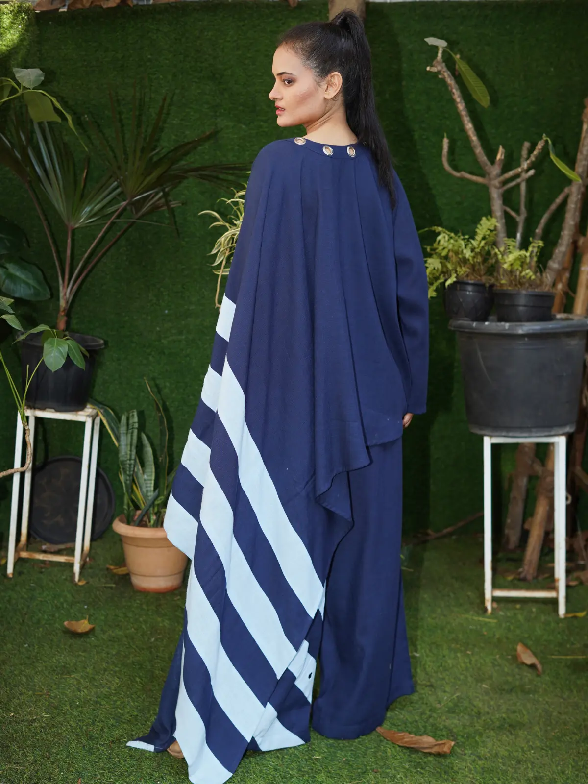 Blue Monarch Drape Set - Image 4