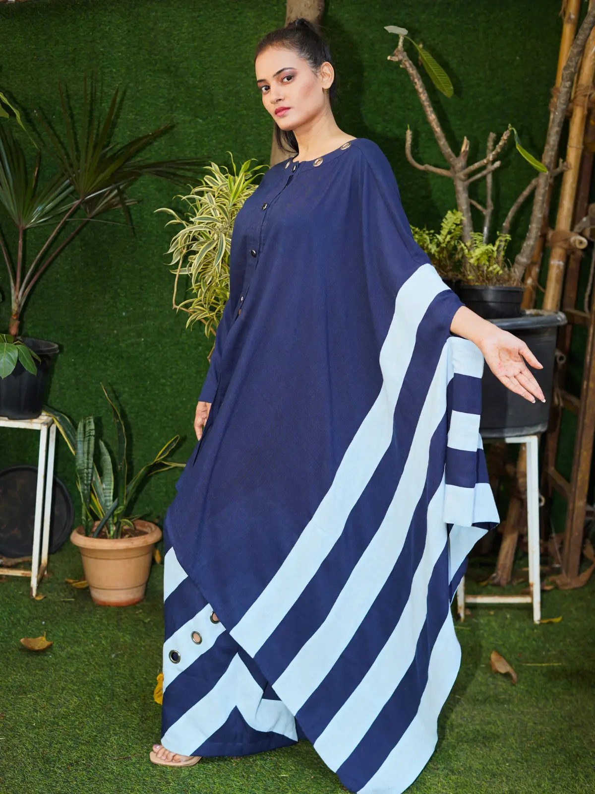 Blue Monarch Drape Set - Image 3