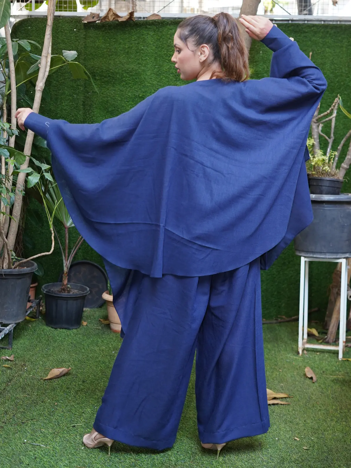 Royal Blue Cape Flow Set - Image 4