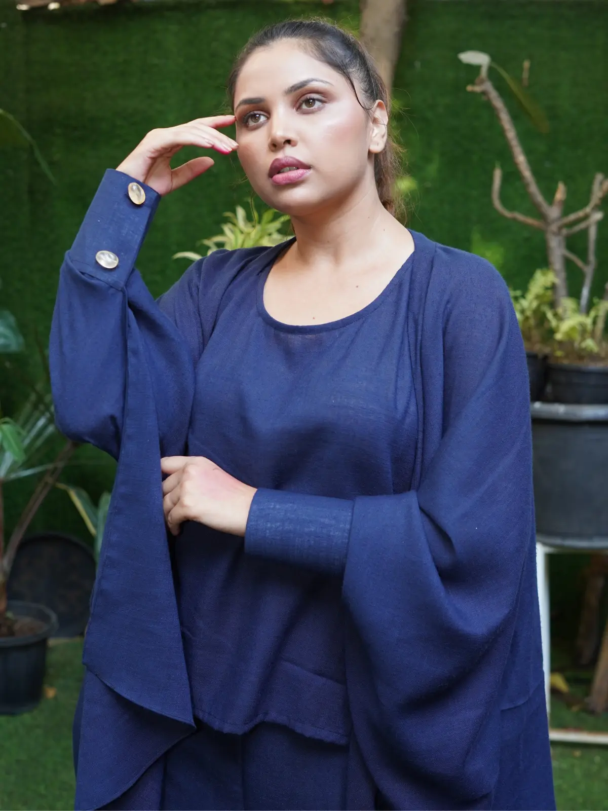 Royal Blue Cape Flow Set - Image 3