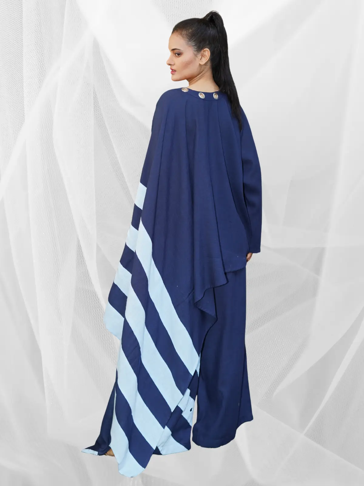 Blue Monarch Drape Set - Image 4