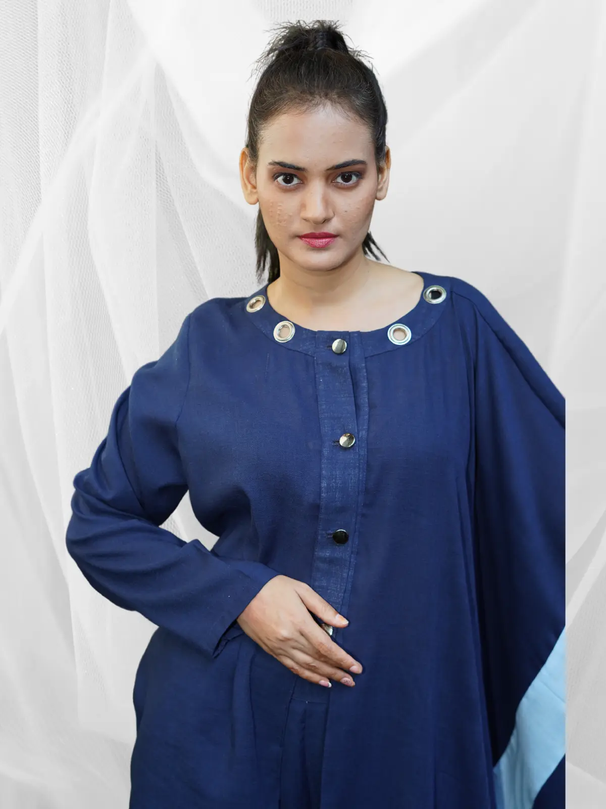 Blue Monarch Drape Set - Image 5