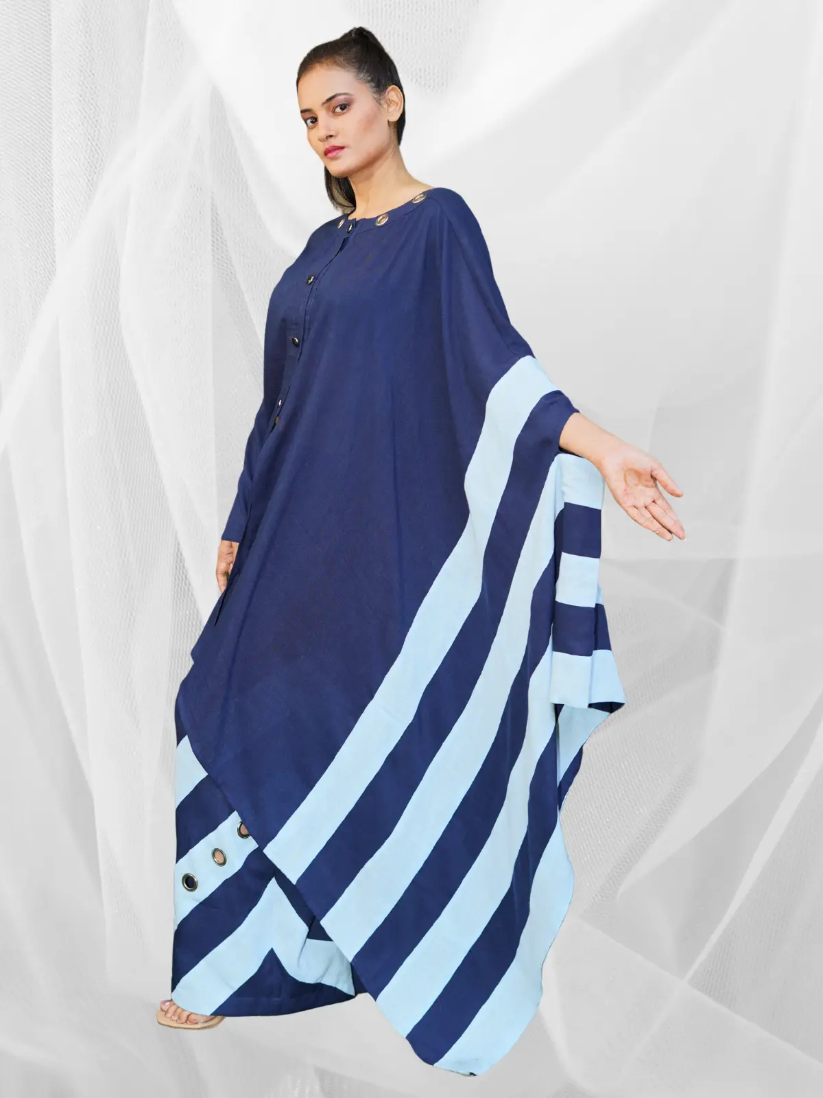Blue Monarch Drape Set - Image 3