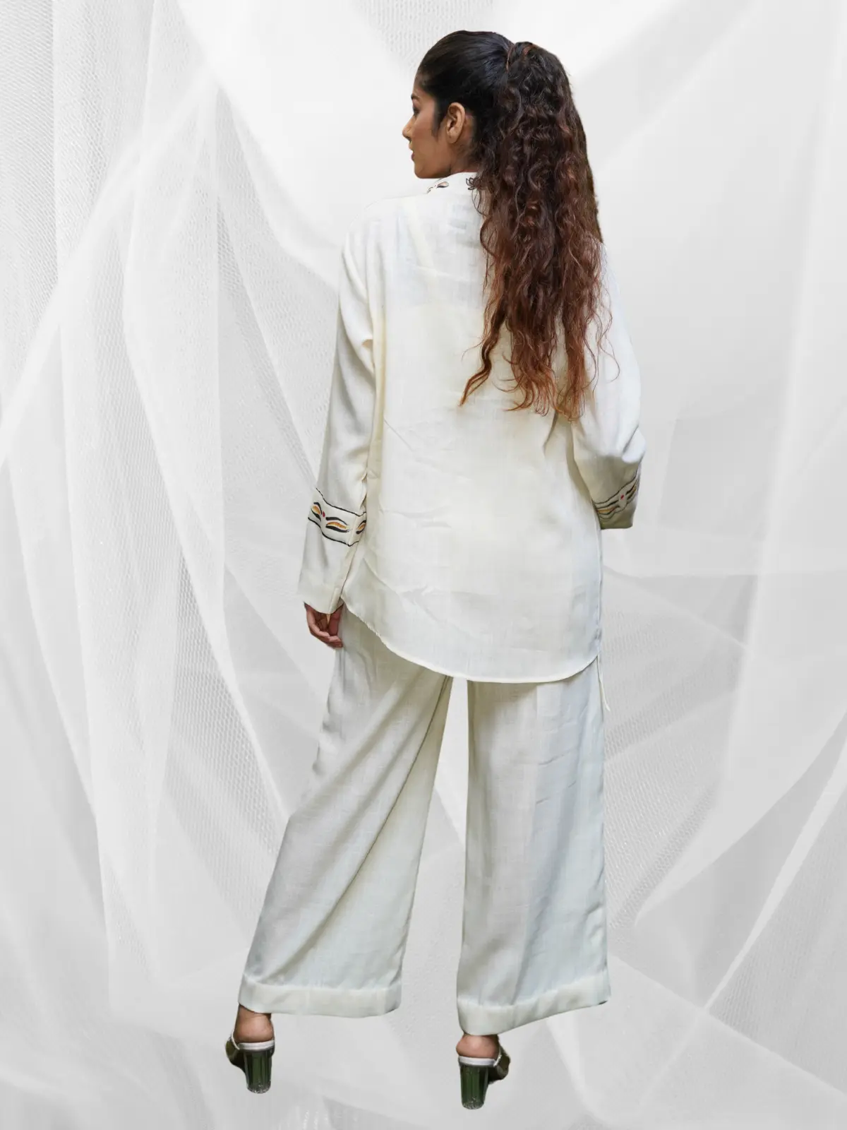 Ivory Lotus Co-ord - Image 4