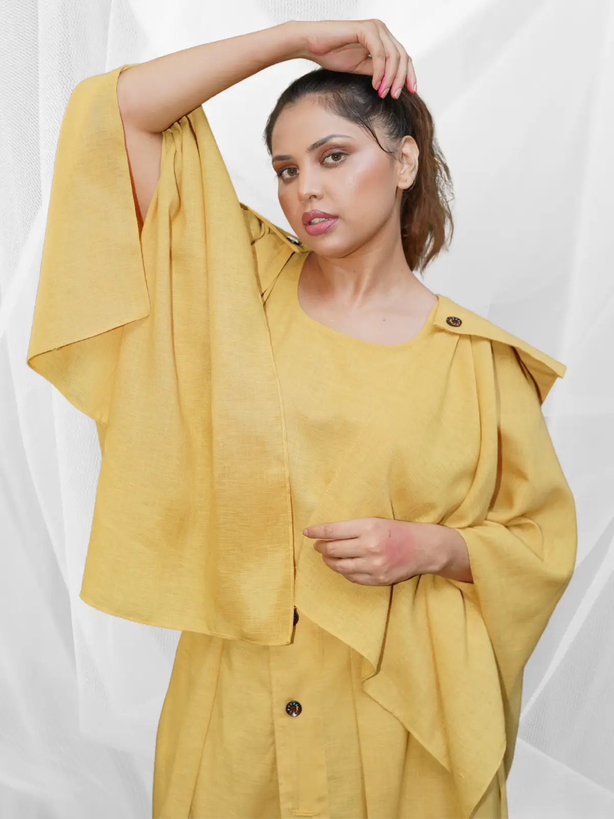 Mustard Dune Dress - Image 5