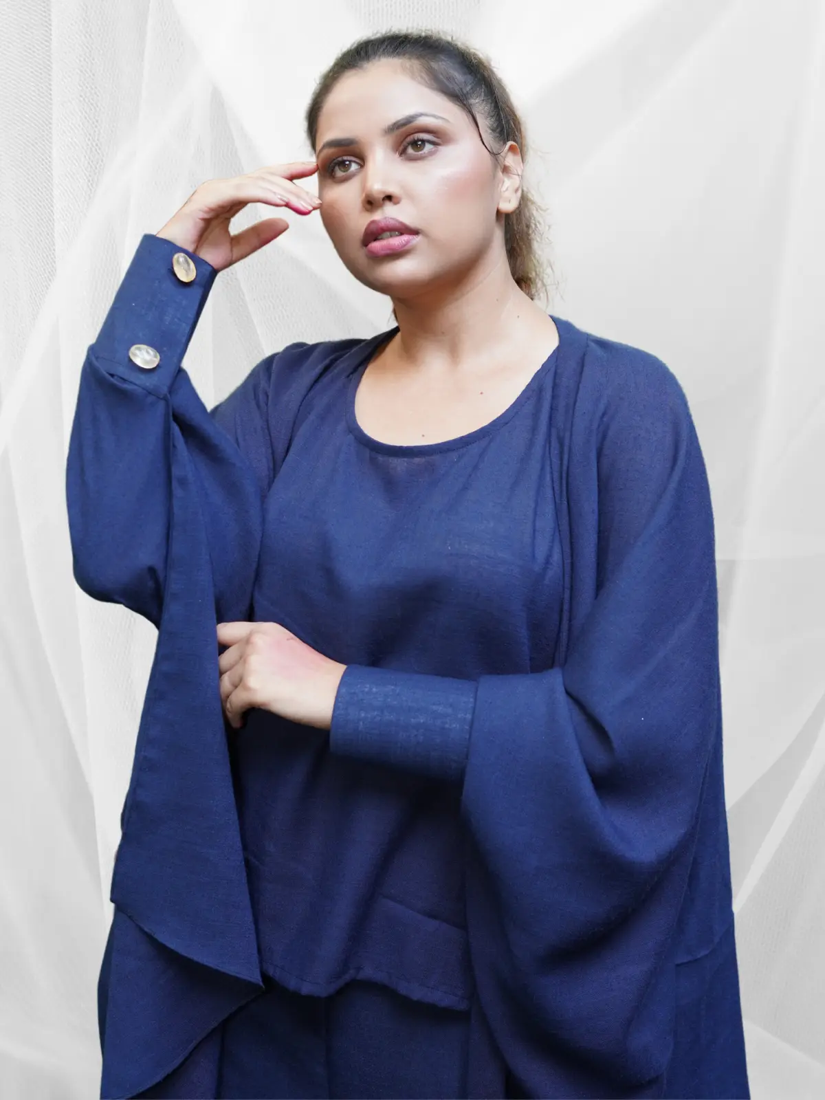 Royal Blue Cape Flow Set - Image 5