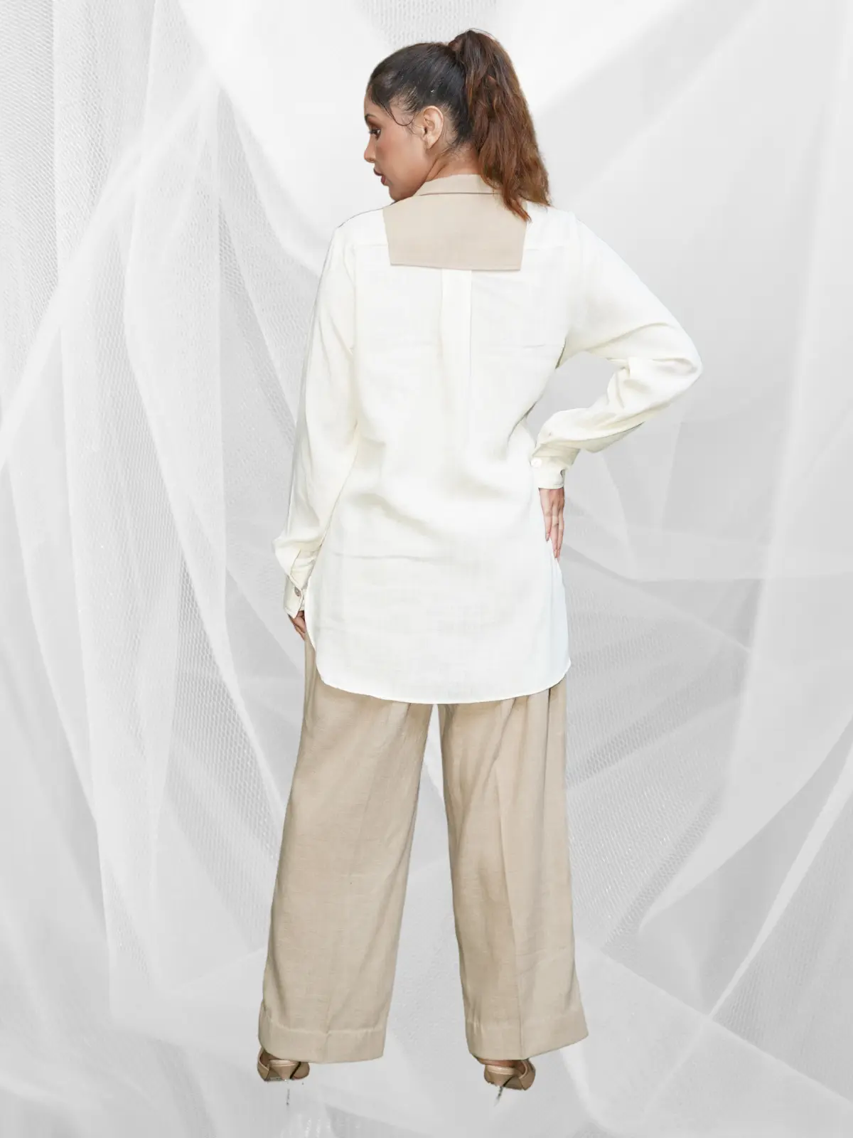 Sand Wrap Ease Co-ord - Image 4